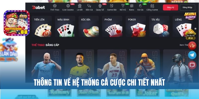 Dabet – Thiên Đường Cá Cược Trực Tuyến Hàng Đầu