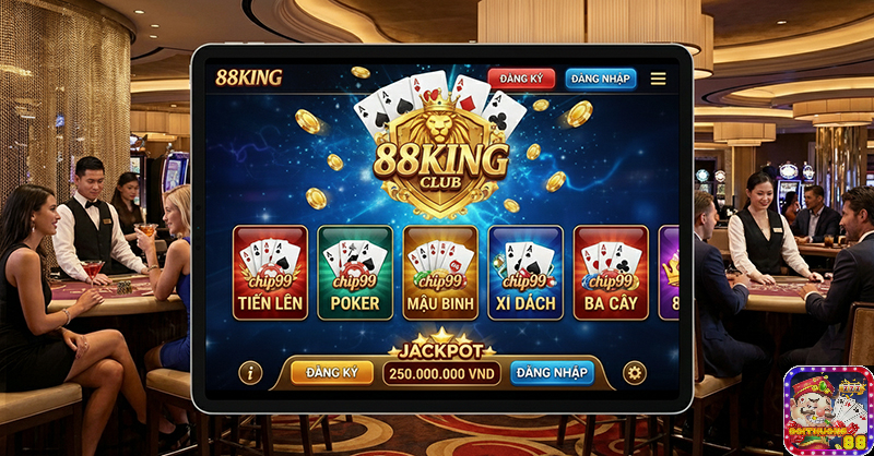 88king – Cổng game xanh chín chất lượng top 1 thị trường Việt